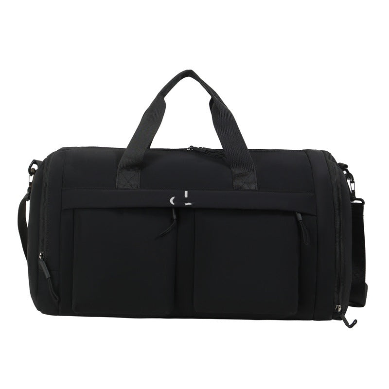 Sporty travel bag with versatile side pockets Kalsten