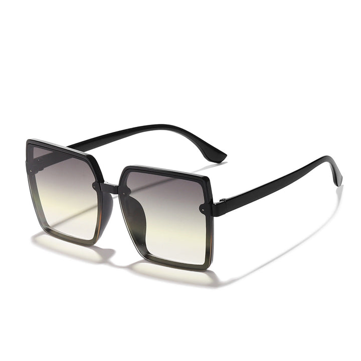 Ladies square sunglasses with UV protection and elegant frame structure Kalsten