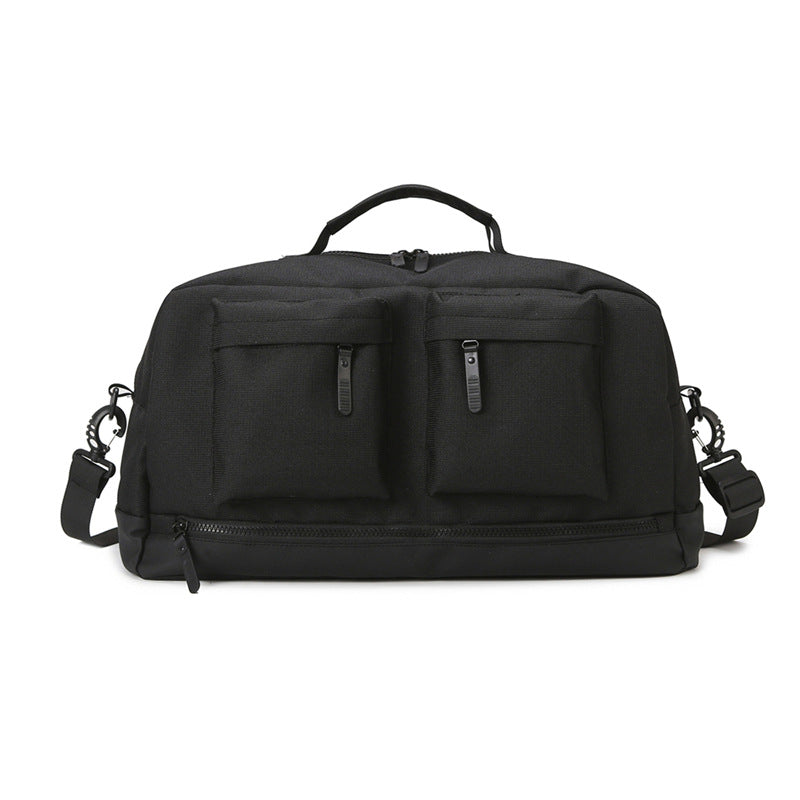 Sporty travel bag with two additional outer pockets Kalsten
