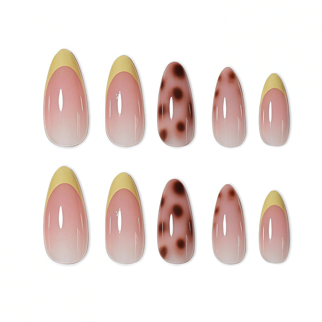 Chic Ombre Acrylic Press-On Nails Kalsten