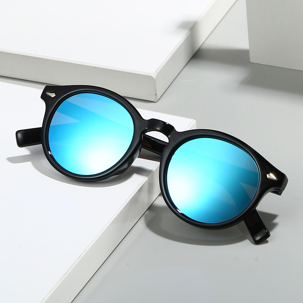 Women's fashionable sunglasses with transparent frame and yellow lenses Kalsten
