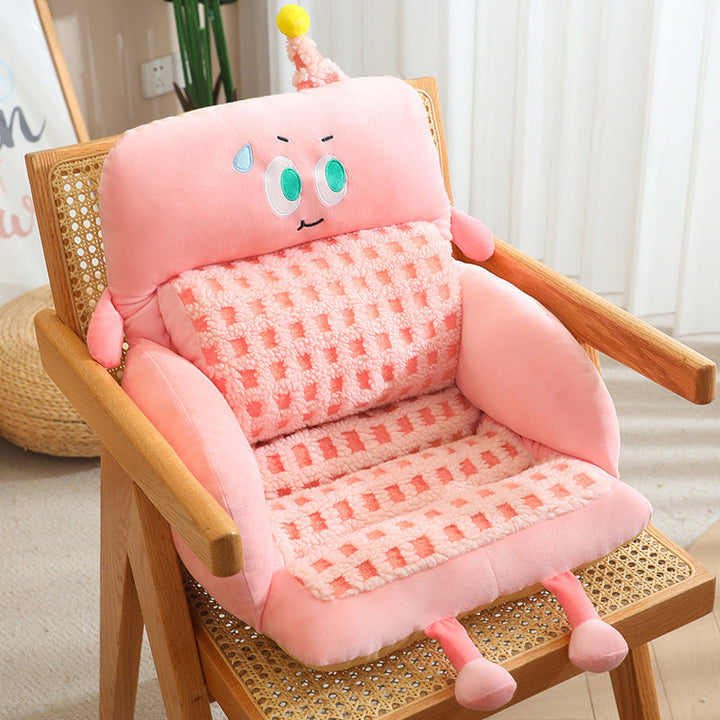 Cuddle pillow with playful face Kalsten