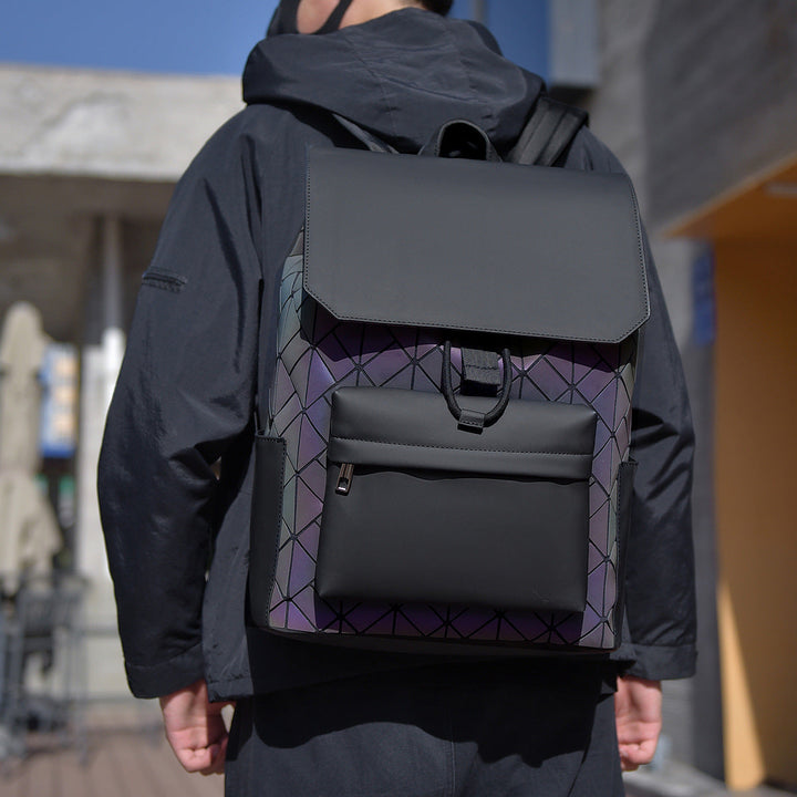 Trendy Geometric Print Backpack Kalsten
