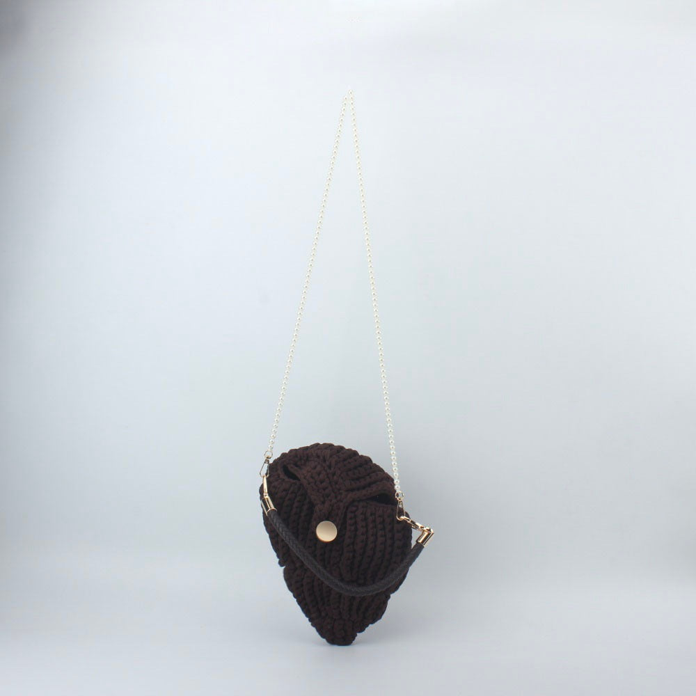 Handbag Made of High-Quality Macrame with Elegant Closure Kalsten