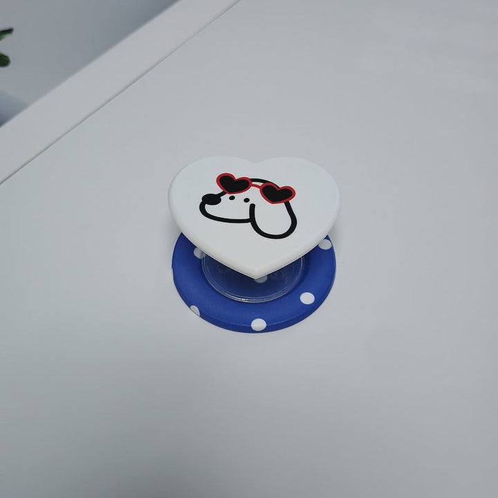 Heart-Shaped Character Phone Grip Kalsten