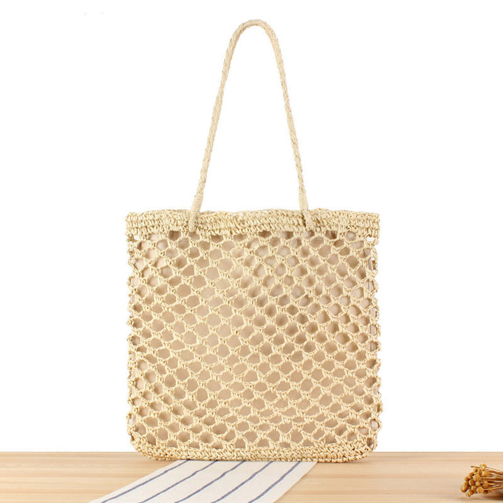 Tote bag made of handcrafted mesh weave Kalsten