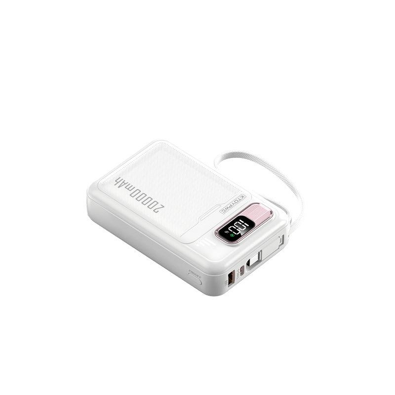Portable power bank with innovative LCD display and fast charging function Kalsten