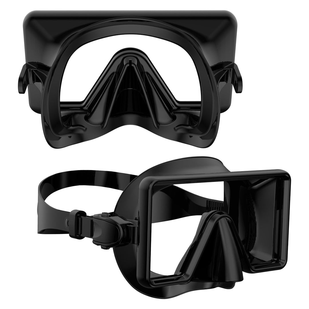 Diving mask with maximum field of view and comfortable silicone rim Kalsten