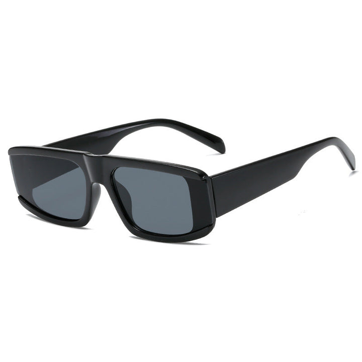 Women's fashionable sunglasses with futuristic design and transparent frame Kalsten
