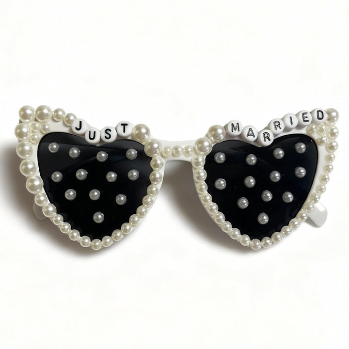 Bridal Heart-Shaped Sunglasses Kalsten