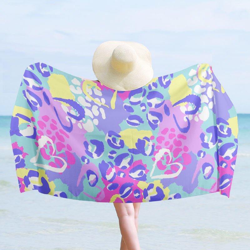 Beach towel with artistic mandala design Kalsten