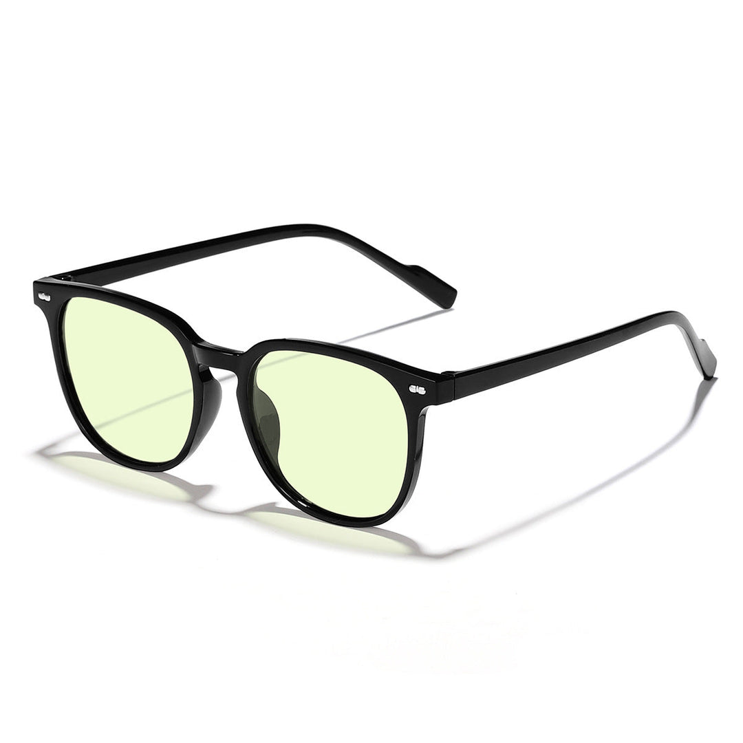Ladies fashionable sunglasses with transparent frame and high-quality lenses Kalsten