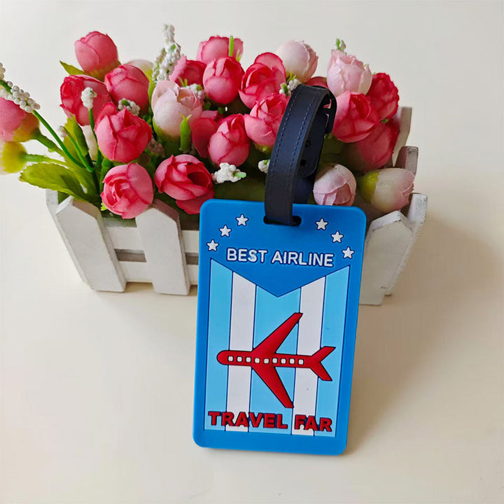 Unisex Luggage Tag with Innovative Air Travel Design Kalsten
