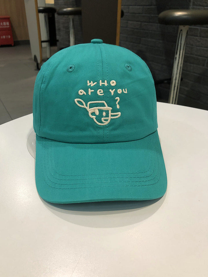 Men's Embroidered Character Casual Cap Kalsten
