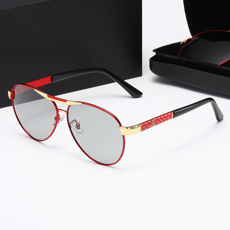 Ladies elegant metal sunglasses Kalsten