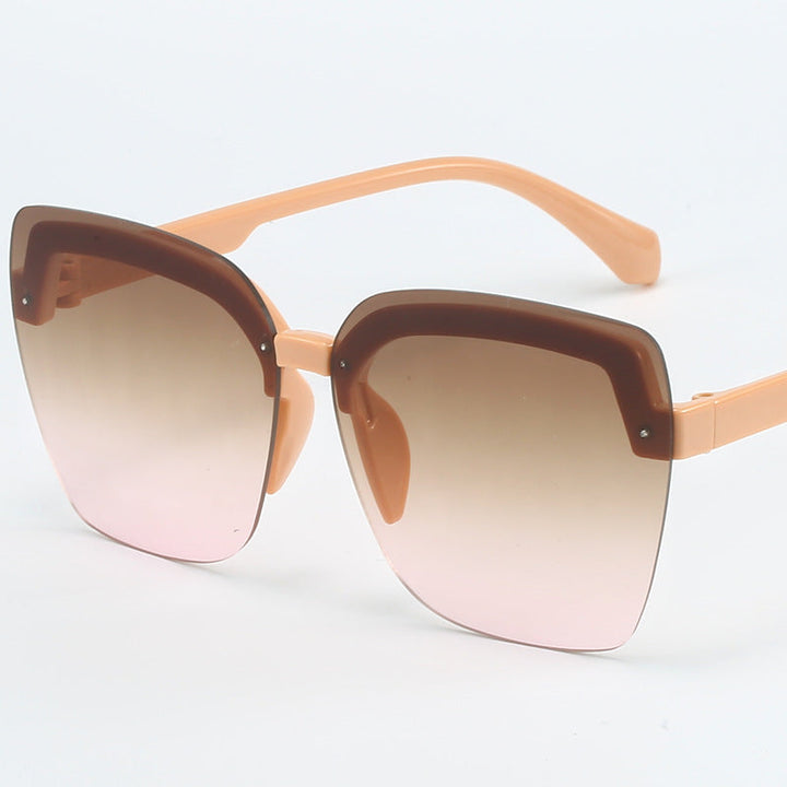 Women's fashion Shield sunglasses with modern, angular design Kalsten