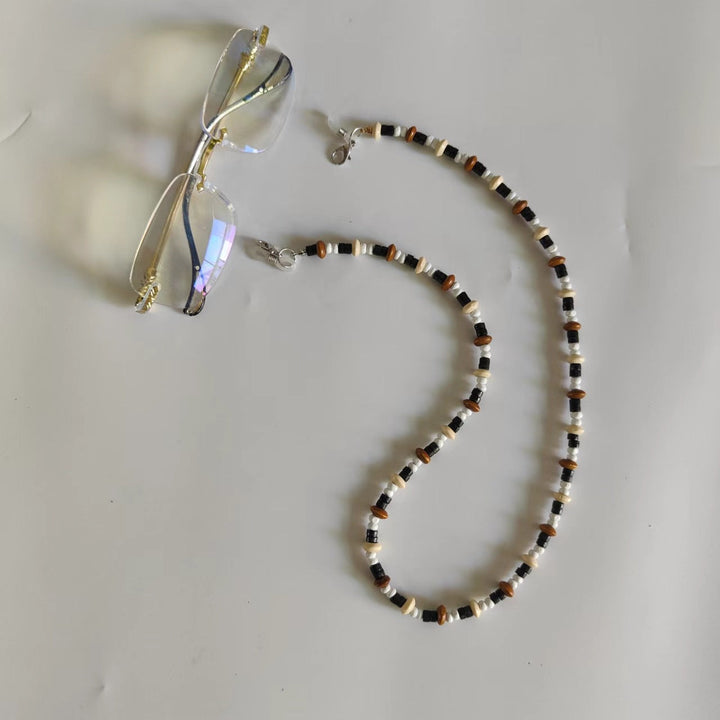 Glasses holder chain made of high-quality pearls Kalsten