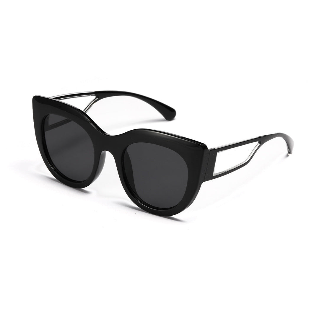 Women's fashionable cat-eye sunglasses with wide UV protection lenses Kalsten
