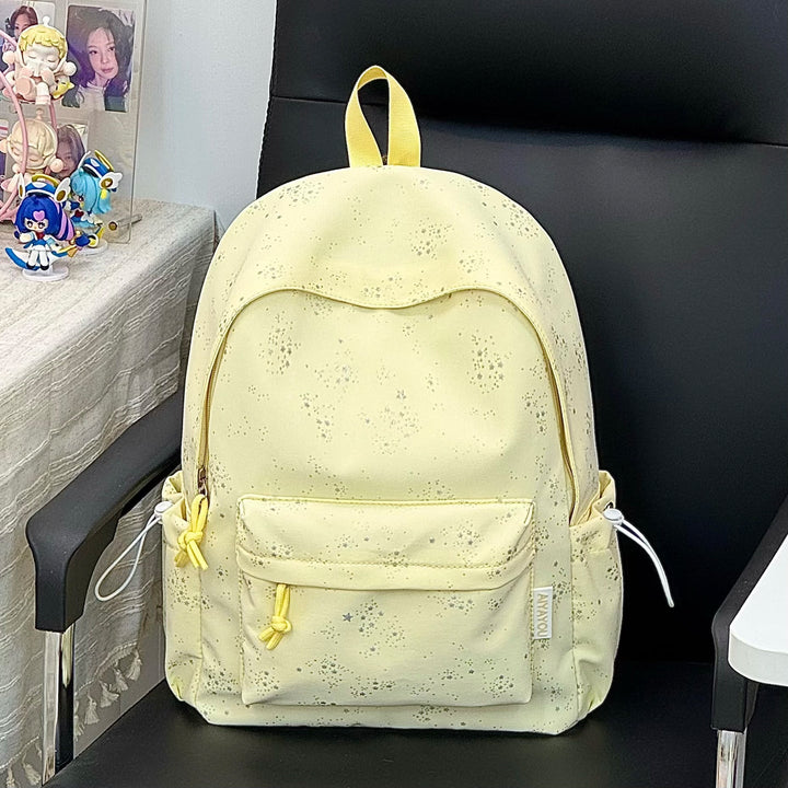 Modern Star-Patterned Travel School Backpack