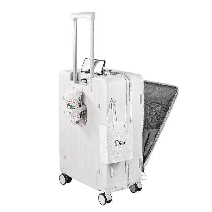 Unisex Premium Multi-Compartment Hard-Shell Rolling Suitcase Kalsten