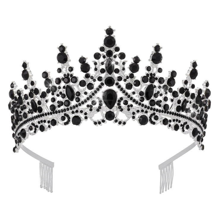 Ladies Rhinestone Tiara with Sparkling Gemstones Kalsten