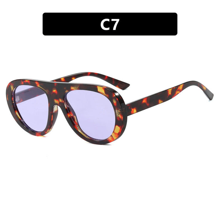 Women's stylish sunglasses with unique futuristic design Kalsten