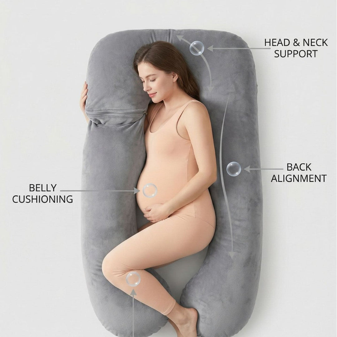 Incredibly Comfortable Side Nursing Pillow Kalsten