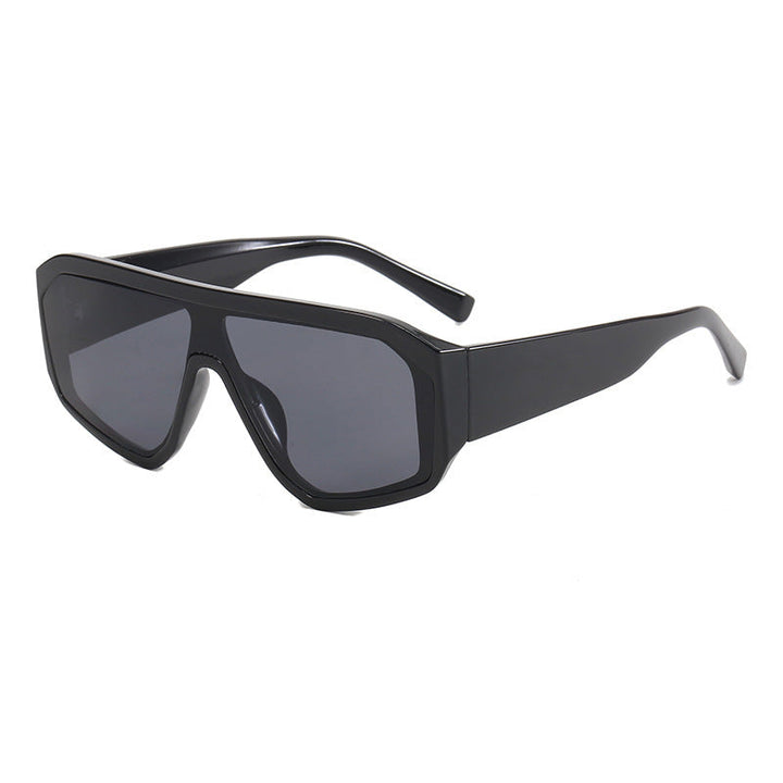 Women's oversized sunglasses in modern design with wide frame Kalsten