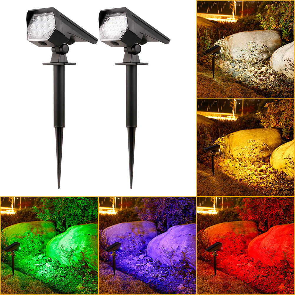 Adjustable Solar LED Landscape Spotlight Stake Kalsten