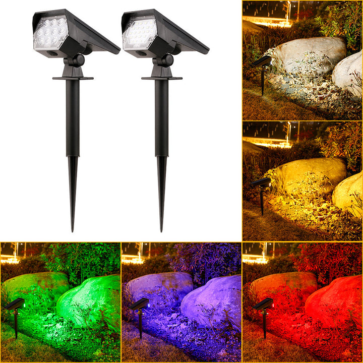 Adjustable Solar LED Landscape Spotlight Stake Kalsten