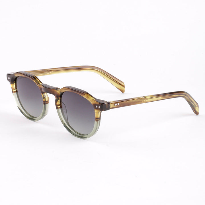 Ladies' fashionable sunglasses with stylish round frame and UV protection Kalsten