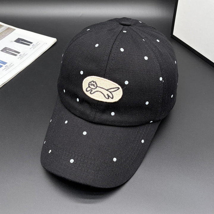 Women's Polka Dot Embroidered Baseball Cap Kalsten