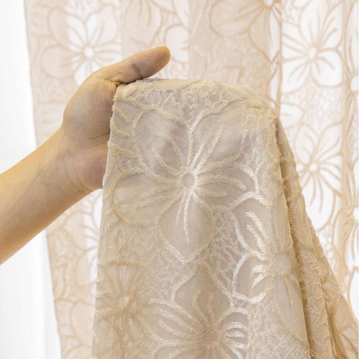 WoFloral Lace Curtain Kalsten