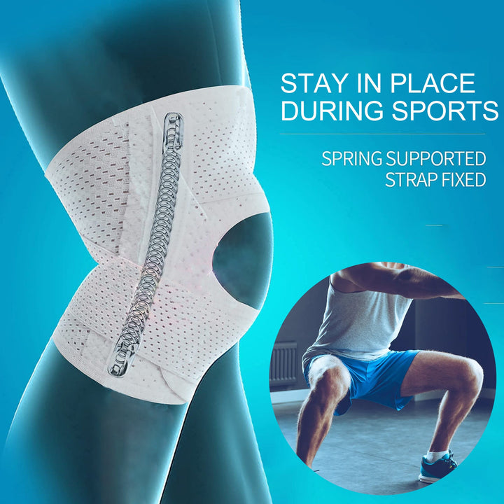 Adjustable Open Patella Knee Support Brace Kalsten