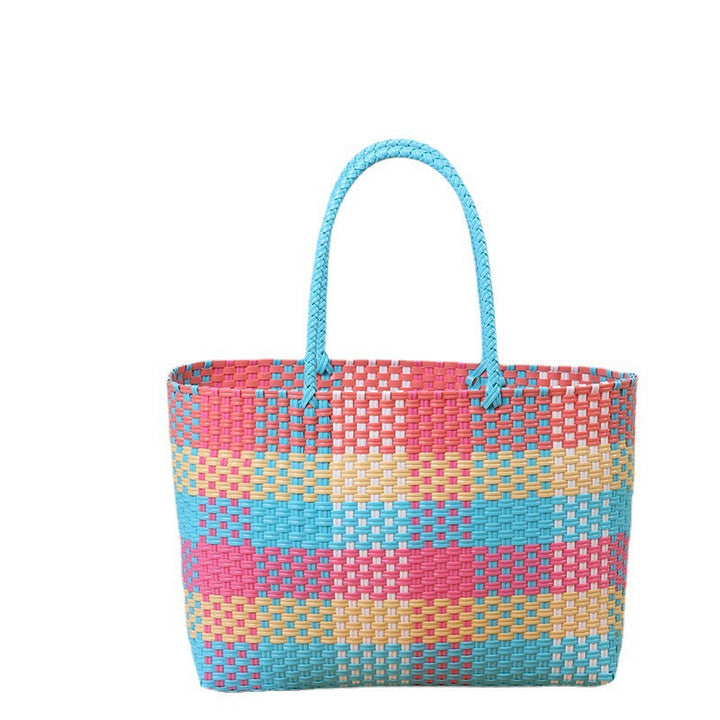 Colorful and Handmade Woven Market Bag Kalsten