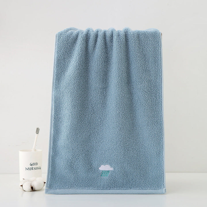 Luxury terry bath towel with elegant texture Kalsten