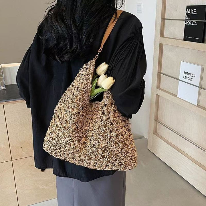 Large Hand-Knotted Shopper Kalsten