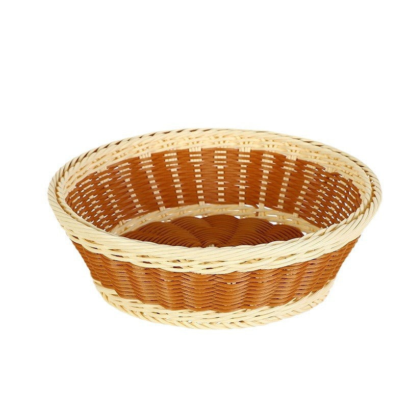Basket with handwoven design Kalsten
