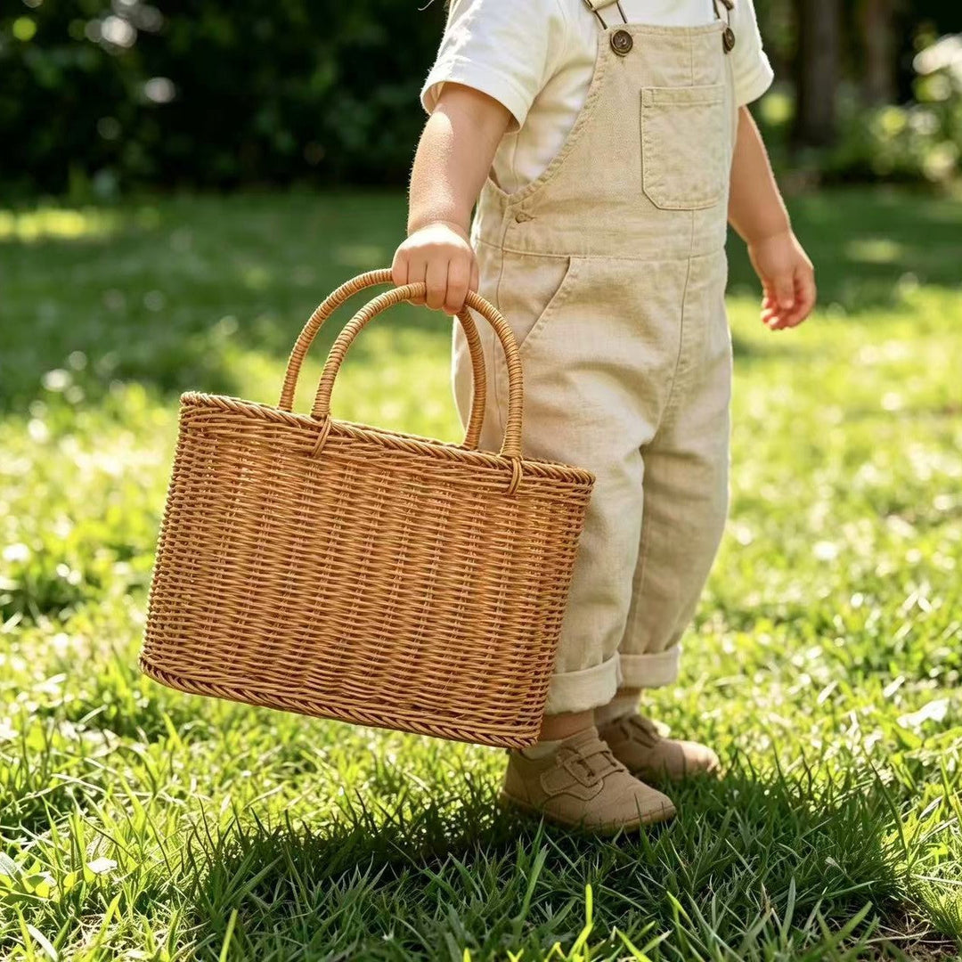 Handcrafted Woven Storage Basket Kalsten