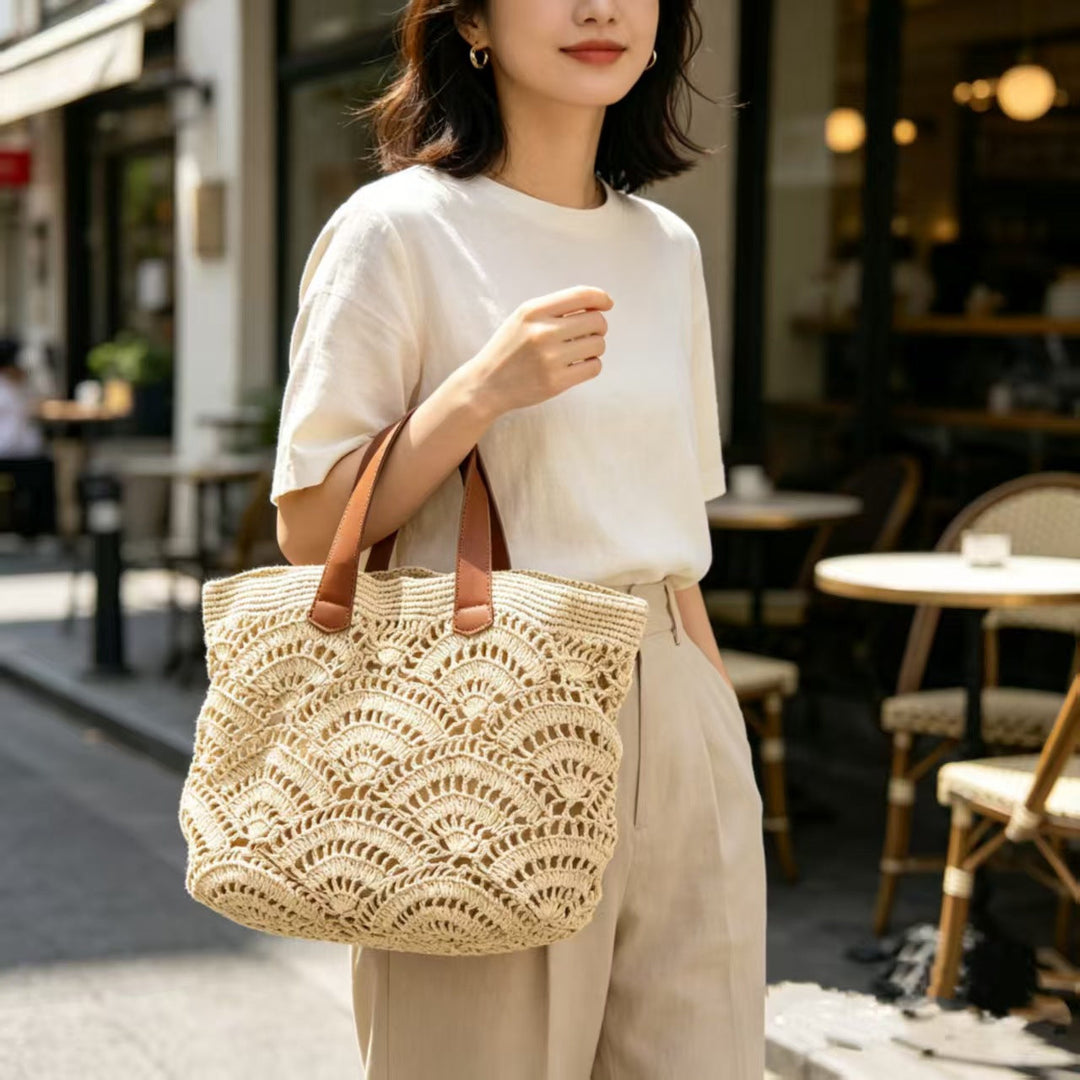 Handmade net basket bag Kalsten