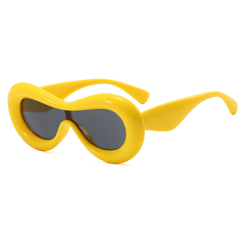 Women futuristic design sunglasses Kalsten