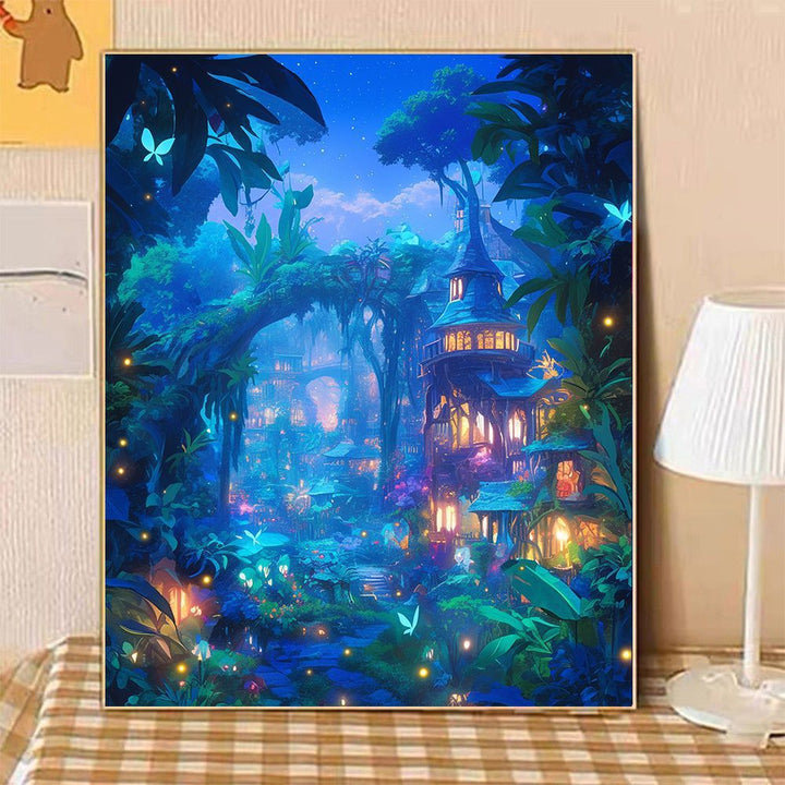 Enchanted Evening Landscape Canvas Art Kalsten