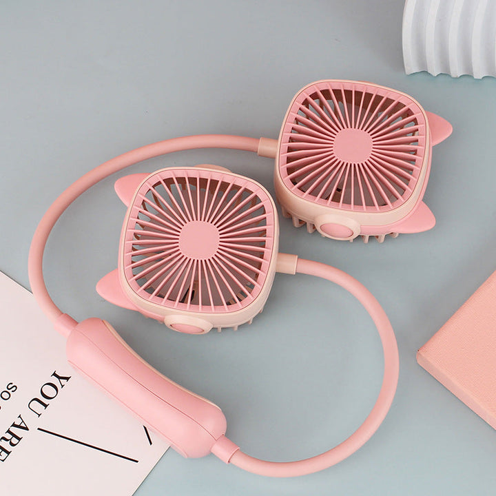 Women Portable Dual-Fan with Custom Design Kalsten