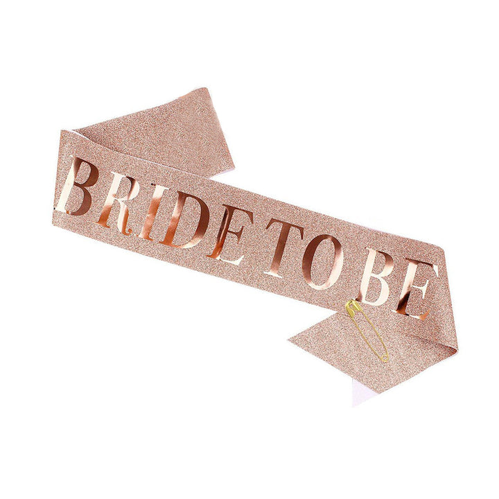 Ladies Glittering Bride Sash Kalsten