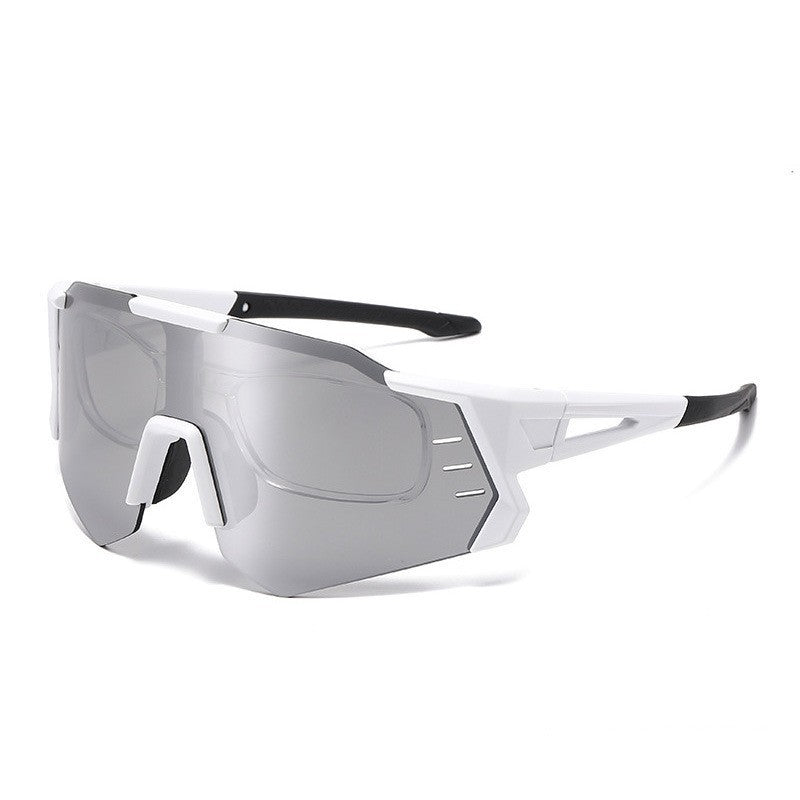 Women's Sporty Racing Sunglasses with Adjustable Nose Pad and High-Quality UV Protection Kalsten