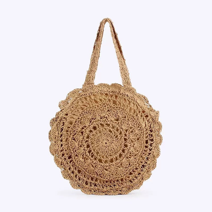 Hand-knotted Round Bag Kalsten