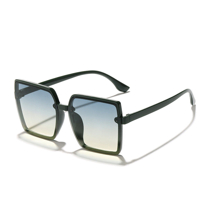 Ladies square sunglasses with UV protection and elegant frame structure Kalsten