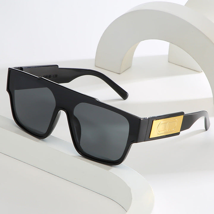 Women's Fashionable Oversized Shield Sunglasses in Extravagant Design Kalsten