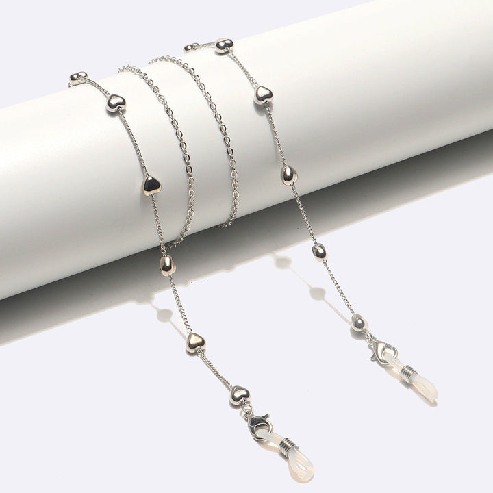 Heart-Embellished Eyewear Chain Kalsten