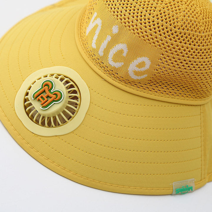 Child-Sun-Protective-Hat with Neck Protection, Breathable Mesh and Adjustable Chin Strap Kalsten